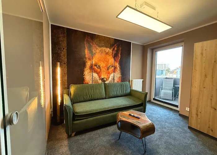Vyld Fuchs - Urban, Aufzug & Balkon Daire